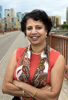 Anu Ramaswami, Charles M. Denny Jr. Chair of Science, Technology and Environmental Policy at the University of Minnesota Humphrey School of Public Affairs.