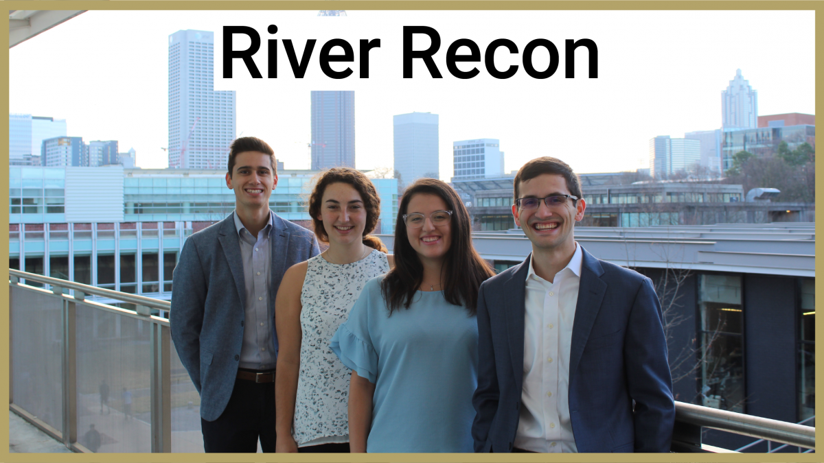 River Recon members Matthew Falcone, Erin Kowalsky, Timothy Purvis and Kaylyn Sinisgalli
