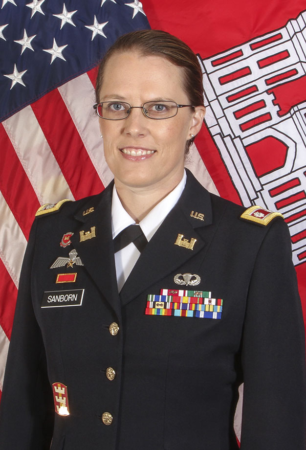 Army Lt. Col. Kate Sanborn, the new commander of the U.S. Army Corps of Engineers Honolulu District. (Photo Courtesy: U.S. Army Corps of Engineers)