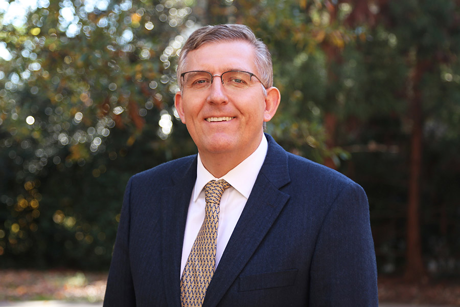 Donald Webster has been appointed the new Karen and John Huff Chair of the School of Civil and Environmental Engineering at Georgia Tech. (Photo: Jess Hunt-Ralston)