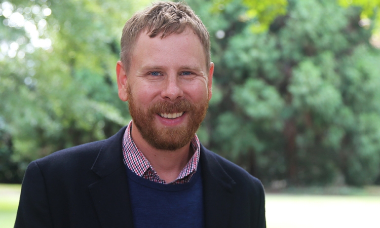 Assistant Professor Joe Brown has won an Early Career Development Award from the National Science Foundation. These so-called CAREER grants recognize promising young faculty with funds to help them establish the research director of their careers. (Photo: Jess Hunt-Ralston)