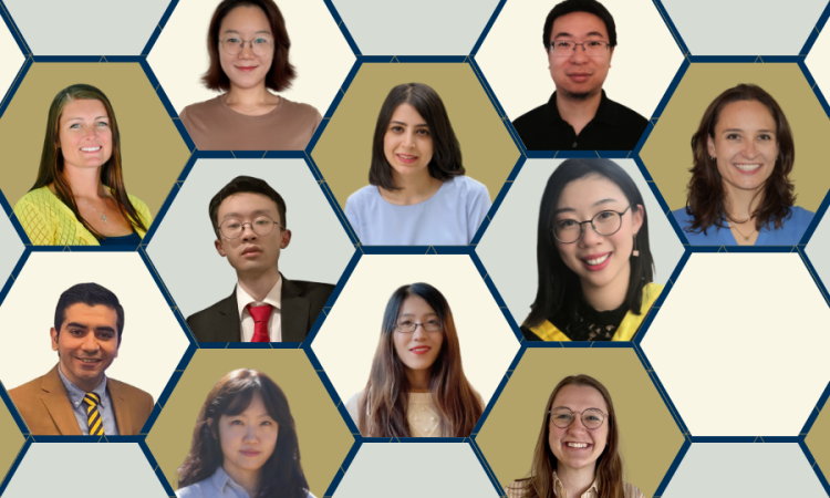 A composite photo of the 2022 Class of Future Faculty Fellows.