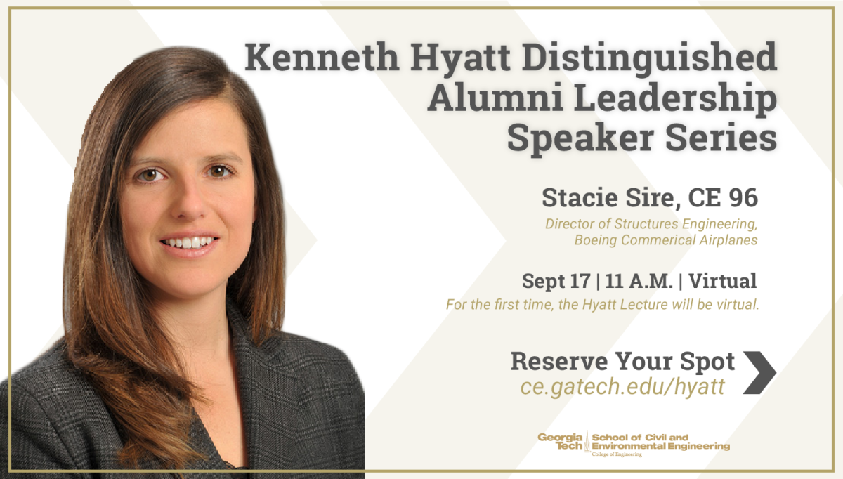 Stacie Sire presents the Hyatt Lecture
