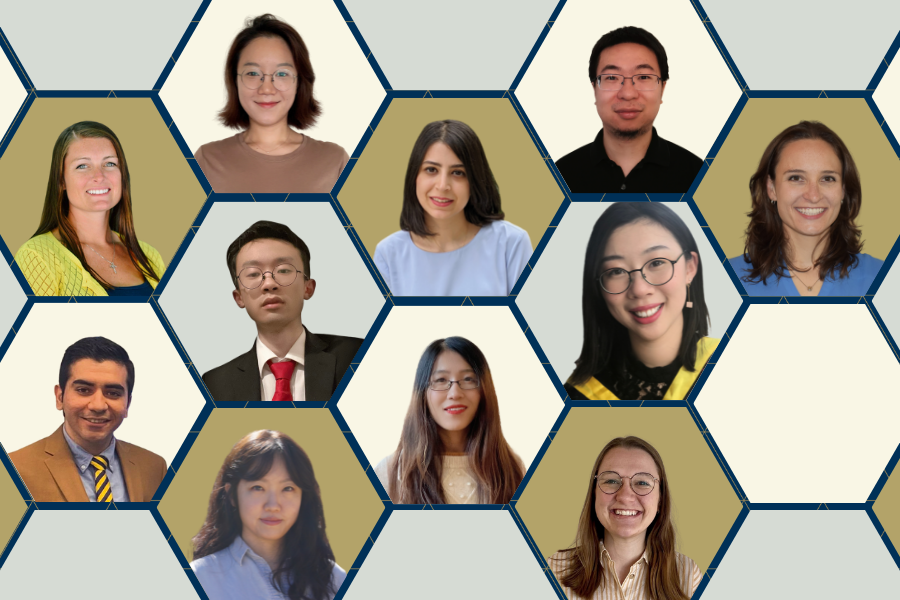 A composite photo of the 2022 Class of Future Faculty Fellows.