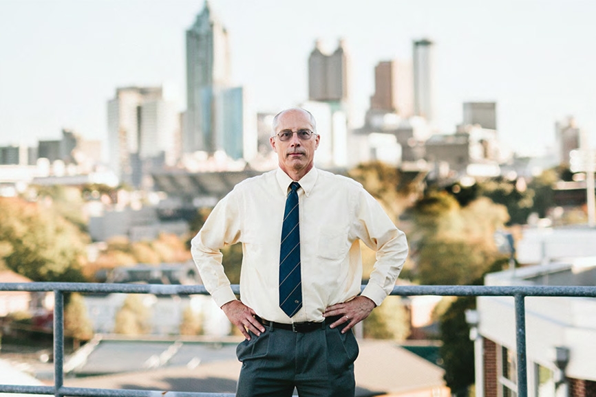 Howard T. Tellepsen Chair Armistead "Ted" Russell (Photo: Justen Clay/Georgia Tech Alumni Magazine)